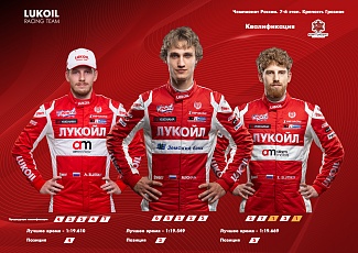 Михаил Симонов начнет завтрашнюю гонку с первого ряда стартового поля, вместе с основным соперником в борьбе за титул.